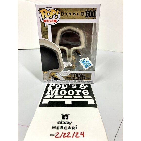 Funko Pop! Diablo: Tyrael 600 Vaulted Funko Club Exclusive Figure W/Protector - Picture 1 of 11